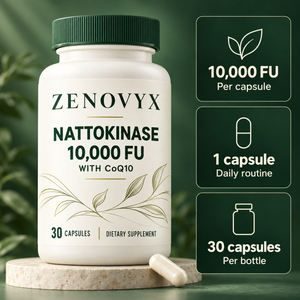 Zenovyx Nattokinase bottle