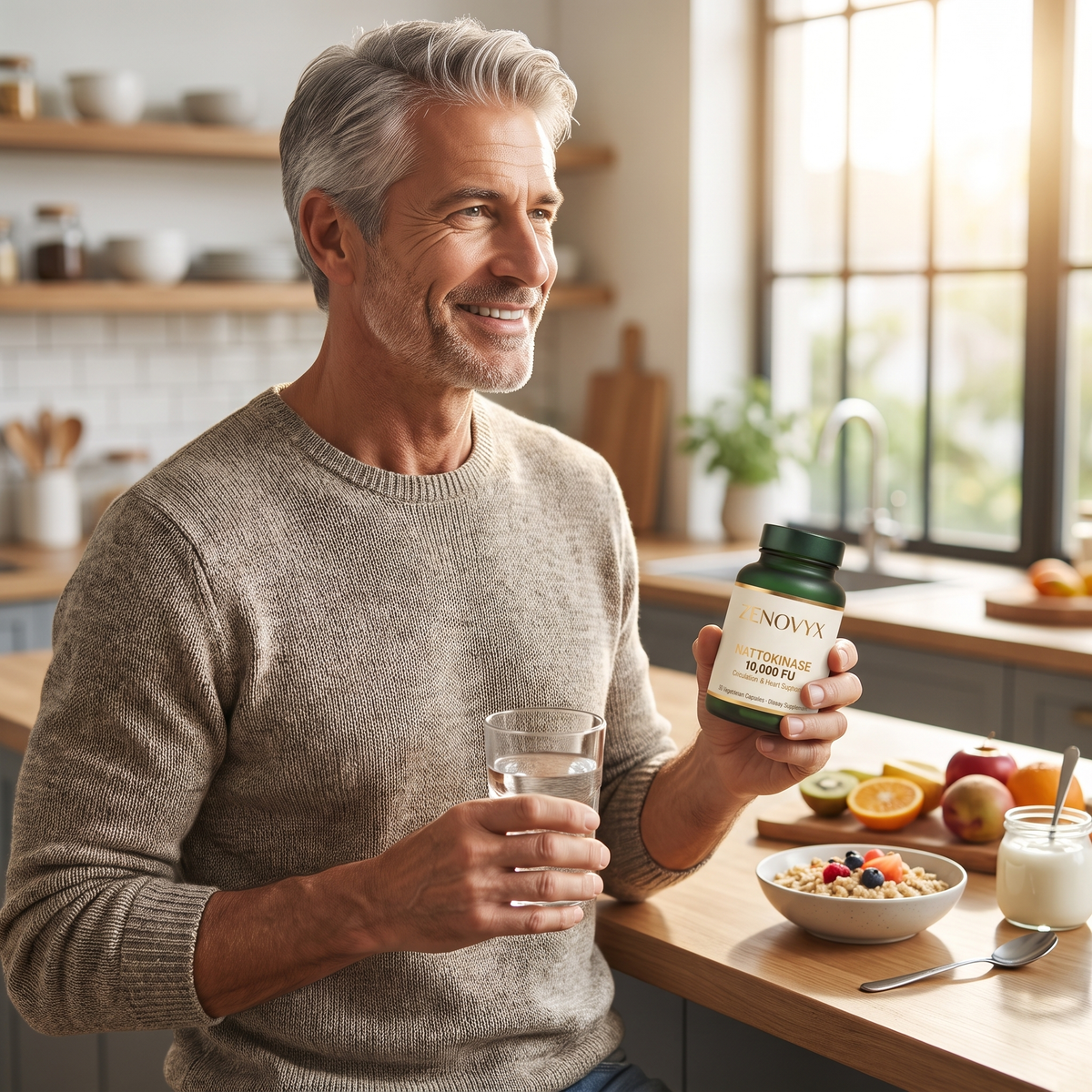 Zenovyx Nattokinase 10,000 FU — Circulation & Heart Support